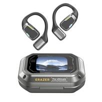 Lenovo ERAZER XP6 Belaidės Bluetooth ausinės su mikrofonu ir dirbtinio intelekto triukšmo slopinimu, dirbtinio intelekto dialogų režimu, mažos delsos ausinės pilka