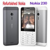Atnaujintas originalus Nokia 230 Dual SIM mobilusis telefonas su dviem SIM kortelėmis 1 Battery 1 Charger juoda