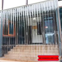 PVC skaidrios durų užuolaidos: Minkštas, Apsaugantis nuo dulkių, Apsaugantis nuo uodų, Apsaugantis nuo vėjo, Šilumos izoliacinis pertvaras prekybos centrams. 2.3m High