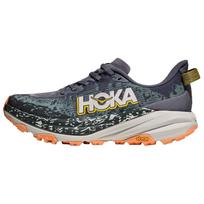 Hoka One One Speedgoat 6 Versatile Comfortable Breathable Support Trail Running Shoes Women Running Shoes Gray 1147811-GMC 37⅓ gray