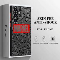 Marvel superhero logo Case for Samsung Galaxy S22 S24 Plus S23 Ultra S23 FE S20 FE S21 S9 S10 Plus Back Silicone Cover Soft for Galaxy S24 Ultra