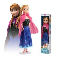 Anna ir Elsa Princesių Lėlių Rinkinys 30cm Originali Dėžutė Vaikų Žaislas Dovana Mergaitėms Kalėdinės Figūrėlės Kolekcija black