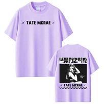 Tate Mcrae Album So Close To What Miss Possessive 2026 World Tour Tshirt Men Women Fashion Retro Tshirt Casual Loose Tshirts 3XL pink