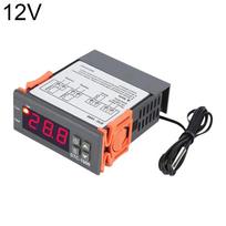 Dc12v Dc24v Ac110-220v Ntc Sensor Led Digital Thermotast Relay Heating Cooling For Refrigerator Industrial Chiller Steamer I3x2 gray