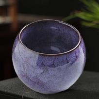 Japanese Style Ceramic Tea Cup Kiln Transformation Kung Fu Heat-proof Tea Bowl Household Pottery Coffee Mug Wine Drinkware New blue