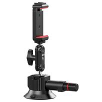 High Strength Camera Mount Holder Vacuum Suction Cup 12KG Vertical Load Capacity 360 Rotation For Adventure Filming 1 black
