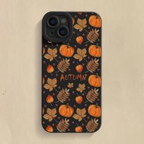Retro klevo lapų rašto telefono dėklas Samsung Galaxy A16 A06 A26 A54 A32 A33 A56 S25 S24 S23 S22 S21 Ultra Plus FE minkštas dėklas Samsung A06 4G brown
