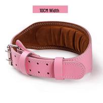 Unisex Powerlifting & Squatting Fitness Belt - Protective Gear for Sports brown