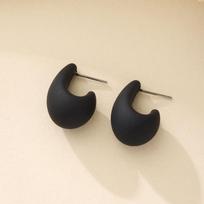 Chic 3D Water Drop Resin Dopamine Earrings – Versatile Design juoda