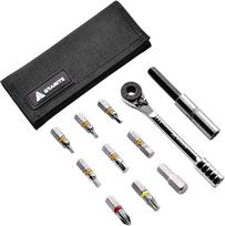 Granite Rocknroll Rocknroll Mini Ratchet Wrench Tool Set - 9 juoda