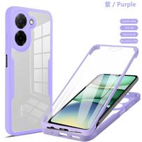 Dėl Xiaomi Redmi A5 4G dėklo Redmi A5 dangtelio Redmi A5 viso korpuso apsauginis dėklas Apsauginis 360 dvipusis dangtelis Funda Coque Capa Redmi A5 4G (171mm) pink