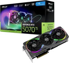 Vaizdo plokštė PNY GeForce RTX 5070 Ti EPIC-X RGB Overclocked Triple Fan Plus 16GB GDDR7 DLSS4 (VCG5071T16TFXXPB1-O) | VCG5071T16TFXXPB1-O | 751492797021