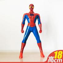 Press & Spin Spider-Man Iron Man Tiga Robot Action Figure Toy for Kids Boys Gift 1 spiderman