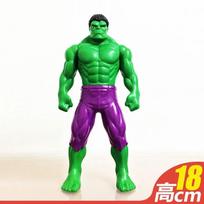 Press & Spin Spider-Man Iron Man Tiga Robot Action Figure Toy for Kids Boys Gift 1 hulk