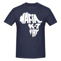 Juokingas Mk1f Mafija K 1 Kepti Marškinėliai Dj Mehdi Unisex Spausdinti Marškinėliai Unisex Marškinėliai Unisex XL blue