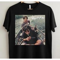 Ween T Shirt Retro 90s Experiunisextal Indie Rock Cult Band Vintage Homme Soft Unisex Versatile Stylish Stretched L gray