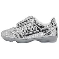 LOUIS VUITTON Footprint Soccer Silver King Low top Casual Shoes Unisex Silver 1AJAL3 41 gray