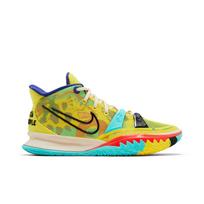 Nike Kyrie 7 '1 World 1 People' (Unisex) Yellow Strike / Green Abyss / Bright Crimson / Black Basketball Shoes CQ9326 700 41.0 yellow