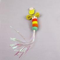 Plush Mouse Cage Cat Toy with Bell for Self-Entertainment and Stress Relief gray