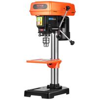 VEVOR 203.2mm Benchtop Drill Press, 500W Induction Motor, Tabletop Drilling Machine with 500 / 890 / 1400 / 1900 / 2500 RPM Adjustable Speed