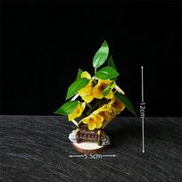 Sashime sashimi plate decoration Sushi Decorative Flower Japanese style simulation flower Lotus Decoration bento accessories-C