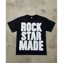 Rock Star Made Bold Graphic T-and kids tshirt Men Women Streetwear Casual Short Sleeve Cotton Tops 140 white