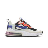 Nike Womens Air Max 270 React 'Fossil' (women's sizes) Fossil / Hyper Blue / Black / Pistachio Frost Running Shoes CI3899 200 36.5 white