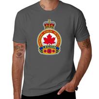 The Royal Canadian Legion Tshirt Casual All Match Tee Shirt For Unisex 3XL brown