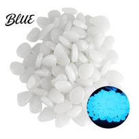 Glow-in-the-Dark Aquarium Pebbles Garden Stones A balta