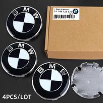 4 vnt. 68 mm 56 mm Automobilio rato centrinio dangtelio dangteliai Emblema Logotipas BMW E90 E60 E61 E93 E87 E36 E46 E39 E53 F30 F20 F10 F15 X1 X3 X5 X6 juoda