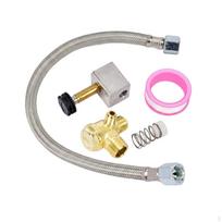 5 Pieces Air Pump Check Valve Kit Oil-Oil-Less Hose Quiet 28CM