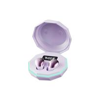 Xiaomi B57-Ultra-Small Wireless Headphones, In-Ear Touch Control, Mini Wireless Headphones, Long Battery Life, HiFi Sound Quality violetinė