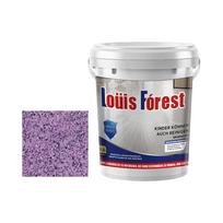 Epoksidiniai grindų dažai, epoksidinė grindų danga su didelio blizgesio efektu, grindų danga, tinkama vidaus ir lauko darbams, 110 ml kietiklis One Size violetinė