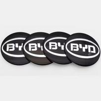 4PCS Car Wheel Center Hub Caps Cover Sticker Decals For BYD Atto Yuan Plus GFHK0 Song Plus Seal Seagull Dolphin Sealion Accessories