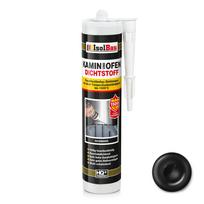 IsolBau Fireplace Silicone 1500°C Chimney Stove Sealant 1 x 300ml