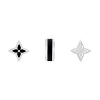 LOUIS VUITTON Lv Spike Earrings 110224881 F white