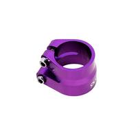 Double Layer Bicycle Seatpost Clamp Aluminum Zinc Zinc Alloy Bike Seat Tube Clip  MTB BMX Road Bike