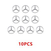 13mm Automobilio Raktų Emblemos Lipdukai Aksesuarai Mercedes Benz AMG E S C A B Klasės GLE GLS CLS GLC CLA GLA GLK GLB W205 W221 W177