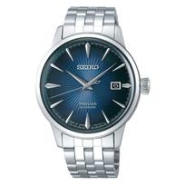 SEIKO PRESAGE Cocktail Time Automatinis Mechaninis Laikrodis SARY123 Vyriškas Skaidrus Galinis Dangtelis 5BAR Atsparus Vandeniui Japonija black