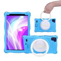 Dėklas Samsung Galaxy Tab S6 A7 Lite 8.7 2021 T220 P610 su pasukamu žiediniu stovu, skirtas Tab A 8.0 S5e A8 10.5 A7 10.4 colių planšetėms A7Lite 8.7 T220 T225 dangaus mėlyna spalva