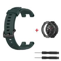 Pakaitinis dirželis Huami Amazfit T rex dirželiui Silikono laikrodžio apyrankė Amazfit T-Rex/T-Rex Pro dirželiui For Amazfit Trex Pro gray