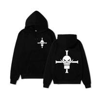 Vienas gabalas baltos barzdos Hoodie animaciniai Hoodies M mėlyna