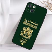 Marokas Maroc Maroko Vėliava Telefono Dėklas iPhone 14 13 12 11 16 15 Pro Max Plus Mini 7 8 X XR XS Max Minkštas Viršelis iPhone 14 white