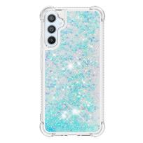 A54 A34 A14 5G dėklas Animacinis Blizgučiai Skystas Smėlis Dangtelis Samsung Galaxy A54 A34 A14 5G A24 A04S A 04 A04E Telefonui Dėklas Funda for Samsung A14