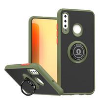 Smūgiams atsparus dėklas Huawei P30 Lite, dėklas su stovu, magnetinis laikiklis, telefono dėklas Huawei P30 P30 Pro Huawei P30 žalia