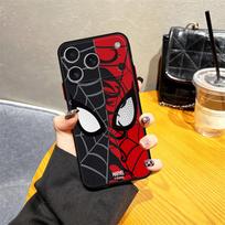 Marvel Žmogus-voras dėklas iPhone 17 Pro Max 13 Mini 17e 11 XS XR 15 12 Air 16 Plus 14 7 8 SE nugarėlės telefono dangtelis iPhone17 Pro yellow