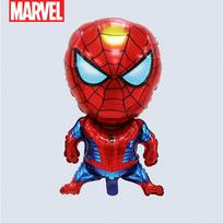 1 vnt. Oficialiai licencijuotas Marvel Žmogus-voras Balionas Animacinio personažo Tema Gimtadienio Šventės Dovana Apvalus Jutiklinis Patvarus Suspaudžiamas Elastingas