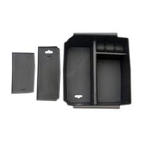 Armrest Storage Box Center Console Organizer Insert Tray for Jeep Wrangler JK 2011-2017 Car Interior Accessories Black juoda