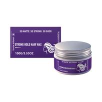 Formulated Hair Wax - Shaping The Hair Outline To Create A Light And Non-Greasy Hairstyle For Daily Styling And Care. gray