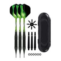 1 Set Professional Electronic Soft Darts Needle Set 19g Soft Tip Darts With Carrying Case Darts Accessories Easy to Use 1 black